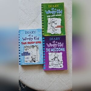 Diary of a Wimpy Kid Book Set - 3, 13, 15